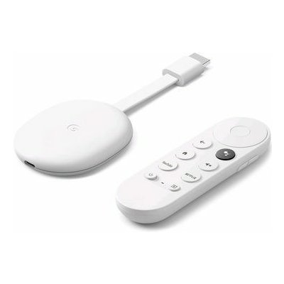 Google Chromecast 4 s Google TV 4K (EU verzia) / HDMI 2.0 / 4K / Wi-Fi / BT 4.2 / USB-C / diaľk. ovládač / EU adaptér (GA01919-DE)