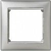 Legrand Valena - Jednoduchý rámik, hliník/strieborný prúžok - 770351