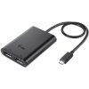 I-TEC i-tec USB 3.1 Type C na Dual Display Port adaptér/ 2x Display Port 4K/ kompatibilní s Thunderbolt 3