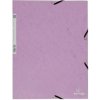 Exacompta Pastel Prešpán Spisové dosky s gumičkou A4 - fialové