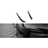 Maxton Design Maxton Design prítlačné krídelká predného nárazníka pre Porsche 911 992 GT3, čierny lesklý plast ABS