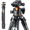 K&F 1.7m Carbon Fiber Travel Tripod Max Height,lightweight tripod 15kg Load for DSLR Cameras A254C4+BH-35L K&F Concept