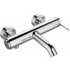 Invena Kalitea, nástenná vaňová batéria 150mm, chrómová, INV-BW-72-001-V