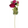 MELINERA® Umelá kvetina ruža / georgína, červená (100304776)