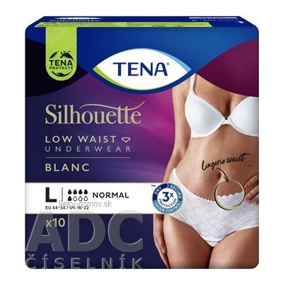 TENA Silhouette Normal L dámske naťahovacie inkontinenčné nohavičky 1x10 ks