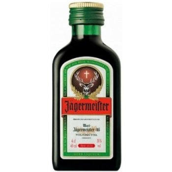 Jägermeister 35% 0,04 l (čistá fľaša)