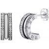 Silvego Náušnice Sunny z chirurgickej ocele s Brilliance Zirconia KMM104554