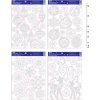 MFP 8885732 Okenná fólia vianočná gliter VA012 30x42cm