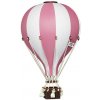 Super balloon Dekoračný lietajúci balón ružová/biela – dekorácia do detskej izby