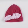 Dievčenské čiapočka turban New Baby For Girls stripes - 80 (9-12m)