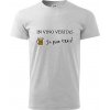 In vino veritas in pivo taky (Hana-creative) - Klasické pánske tričko vyššej gramáže - XS ( Svetlosivý melír )