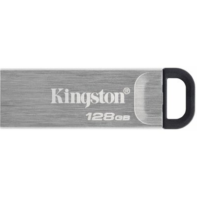 Kingston DataTraveler Kyson/ 128GB/ USB 3.2/ USB-A/ Stříbrná DTKN/128GB
