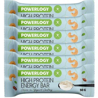 POWERLOGY Powerlogy High Protein Bar 6 x 50 g