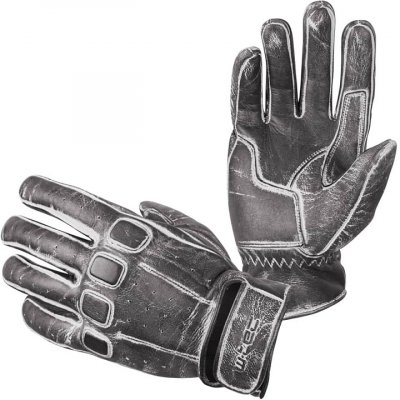 Kožené moto rukavice W-TEC Rifteur Farba čierna, Veľkosť 3XL