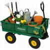 Sammer Kvalitné záhradné vozíky v zelenej farbe 300 kg WO02 Classic zeleny