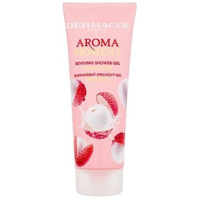 Dermacol Aroma Moment Loving Lychee Reviving Shower Gel sprchový gel s líbeznou vůní liči 250 ml