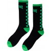 CREATURE ponožky - Crash And Burn Mid Crew Socks Black (154783) veľkosť: 9-11