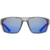Sluneční brýle UVEX Sportstyle 233 P, smoke mat/polavision mirror blue (cat.3)
