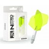 Red Dragon Letky Nitro Flite - No2 - white & yellow - short