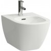 Laufen - Lua Závesný bidet, otvor na batériu, LCC, biela H8300814003021
