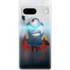 Odolné silikónové puzdro iSaprio - Mimons Superman 02 - Google Pixel 7 5G