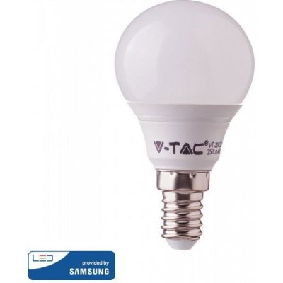 V-TAC PRO SAMSUNG LED žiarovka E14 P45 7W teplá biela