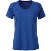 James & Nicholson (Daiber) Dámske funkčné tričko JN495 - Modrý melír / tmavomodrá | XL