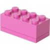 LEGO® Storage mini úložný box 4,6 x 9,2 x 4,3 cm ružová