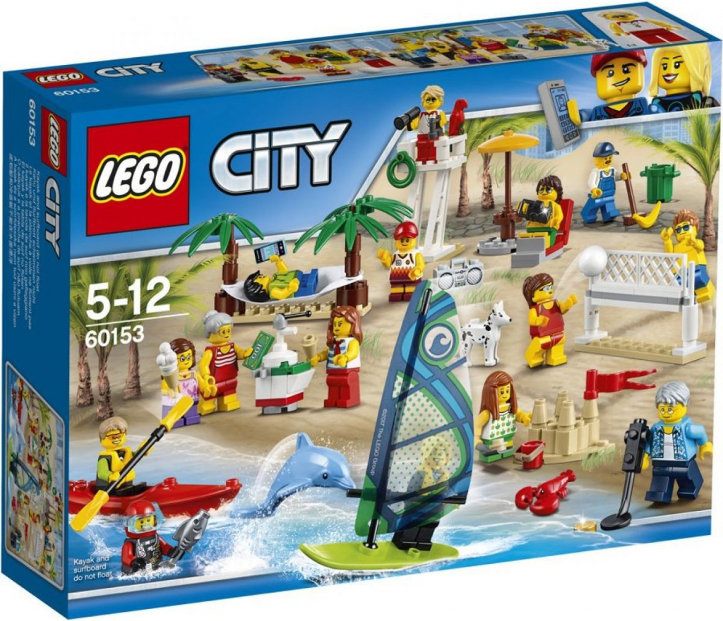 LEGO® City 60153 Súprava postáv Zábava na pláži od 38,89 € - Heureka.sk