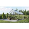 Skleník Vitavia Meridian 1 11500 sklenený 3 mm 257x445 cm hliník