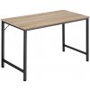 tectake 404464 písací stôl jenkins - industrial svetlé drevo, dub sonoma, 140 cm