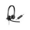 Logitech náhlavní souprava Headset H570e, černá, stereo