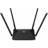 ASU ASUS RT-AX53U bezdrôtový smerovač Gigabit Ethernet Dvojpásmový (2,4 ghz/5 ghz) Čierna