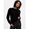 GAP 818986-00 Pletený svetr s příměsí vlny Černá