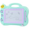 FunPlay B18828 Detská tabuľka na kreslenie KAČIČKA s príslušenstvom, 29x21cm, mentolová