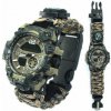Deminas | Paracord hodinky pre prežitie s kompasom