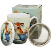Hrnček so sitkom PES NA SKÚTRI porcelán New Bone China DUO - 360 ml
