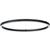 IdealLux 229492 ORACLE SLIM D50cm závesné LED svietidlo 29W 1600lm 3000K IP20 čierna
