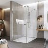 Mereo Sprchovací kút, Novea, obdĺžnik, pivotový, 80x120 cm, chróm ALU, sklo Číre, dvere L/P a pevný diel