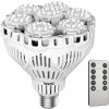 SANSI LED pestovateľská žiarovka E27 pre rastliny 40W s diaľkovým ovládaním