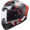 LS2 Thunder C Carbon FF805 Racing 1 Red White