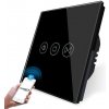 WI-FI SMART TOUCH EU CURTAIN SWITCH BLACK