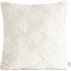 Takoy DESIGN 91 Obliečka na vankúš CARO z mäkkého plyšu zdobená reliéfnym vzorom-HF-461254 | 45 x 45 cm