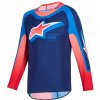 Alpinestars SUPERTECH VISTA YOUTH tmavo modrá/korálová/cobaltová 2026