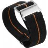 Remienok RhinoTech univerzálny nylonový ťah Quick Release 22mm (RTNS-029-BO) čierny/oranžový