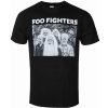 Tričko metal ROCK OFF Foo Fighters Old Band Photo Čierna