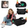 Autosedačka / Podsedák do auta Little Rider čierna 15-36 kg, odnímateľný poťah