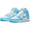 Nike Členkové tenisky Dunk High Blue Chill Biela