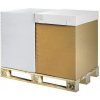 Prepravný kartónový box na paletu, 5vrstvový, dĺžka 800 mm, šírka 600 mm, výška 800 mm