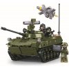 Sluban Model Bricks M38-B1250 Tank BMD-2S v mierke 1:35